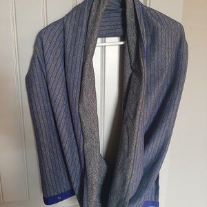 Lululemon Nulu reversible infinity button wrap scarf